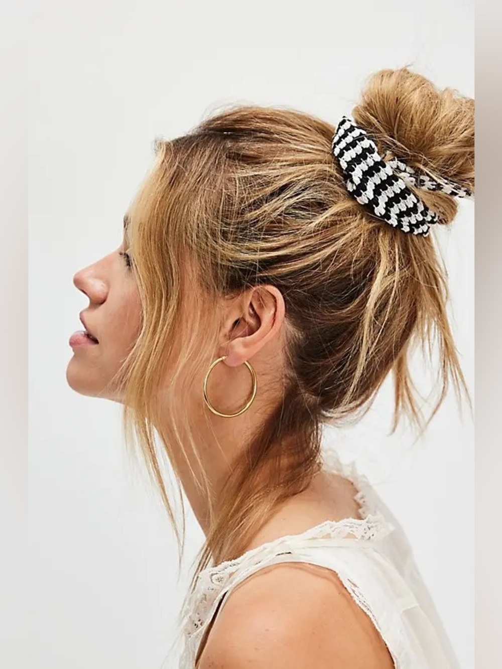 Free People Newcastle Stripe Scrunchie